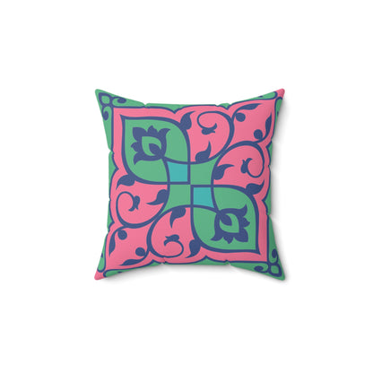 Aesthetic Spun Polyester Square Pillow