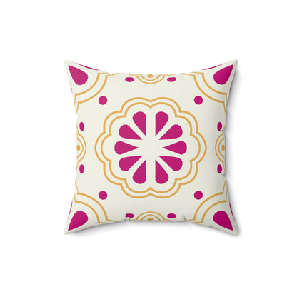 Aesthetic Spun Polyester Square Pillow