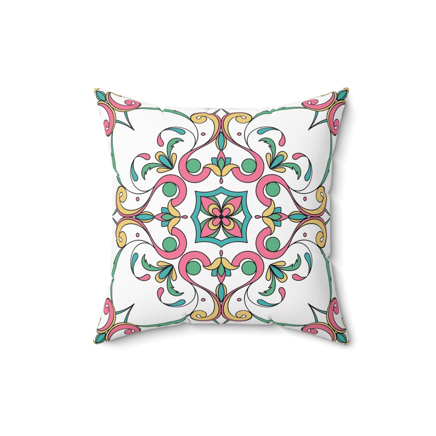 Aesthetic Spun Polyester Square Pillow