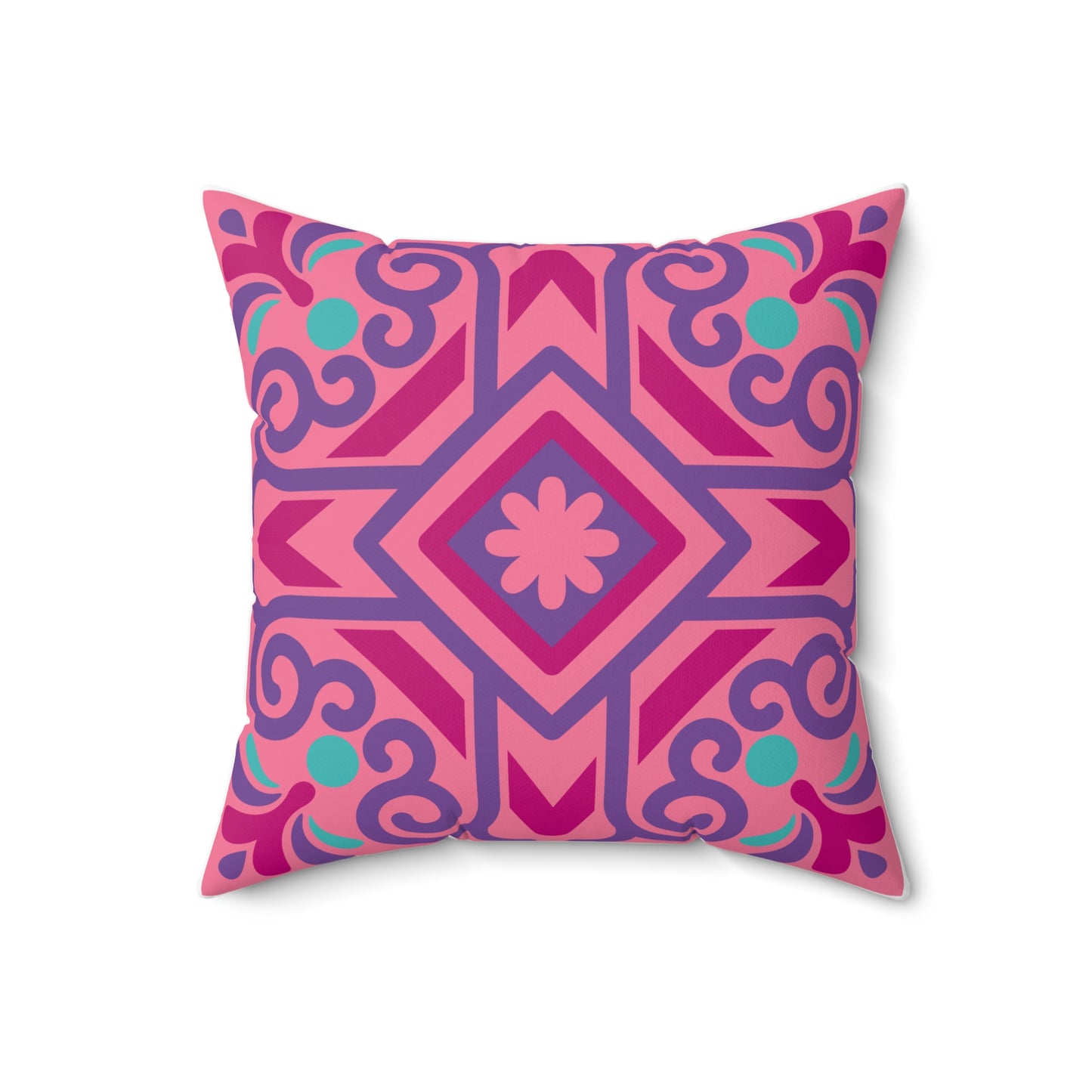 Aesthetic Spun Polyester Square Pillow