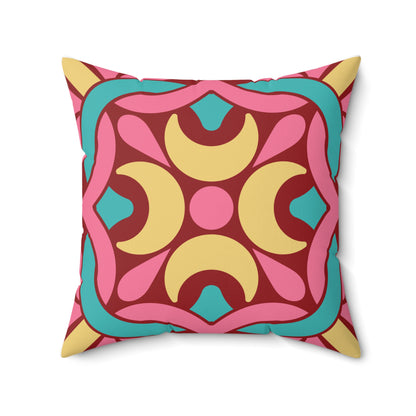 Aesthetic Spun Polyester Square Pillow