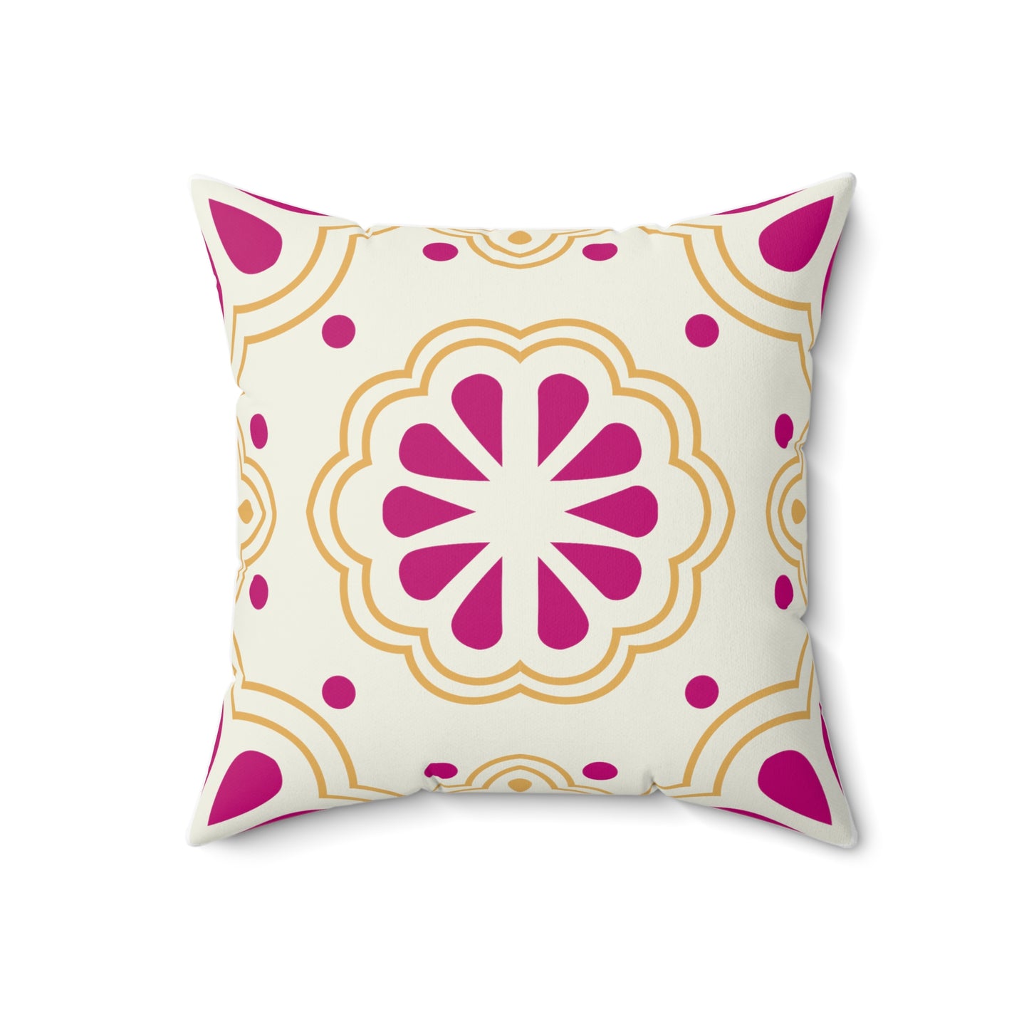 Aesthetic Spun Polyester Square Pillow