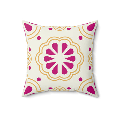 Aesthetic Spun Polyester Square Pillow