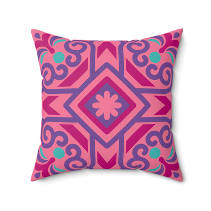 Aesthetic Spun Polyester Square Pillow