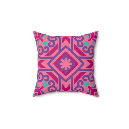 Aesthetic Spun Polyester Square Pillow