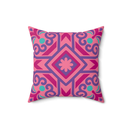 Aesthetic Spun Polyester Square Pillow