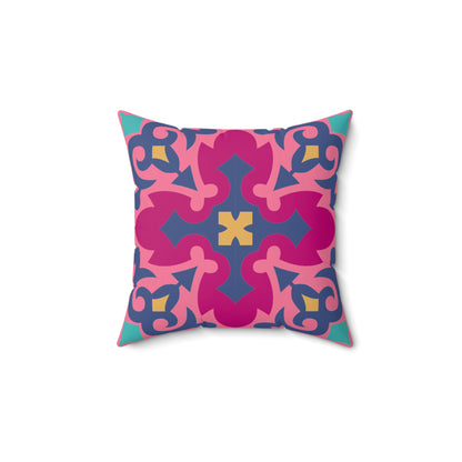 Aesthetic Spun Polyester Square Pillow