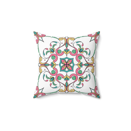 Aesthetic Spun Polyester Square Pillow