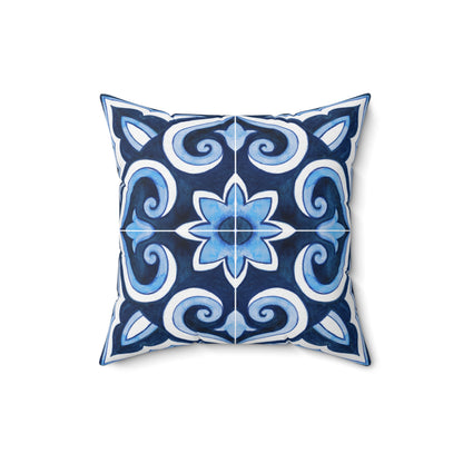 Aesthetic Spun Polyester Square Pillow