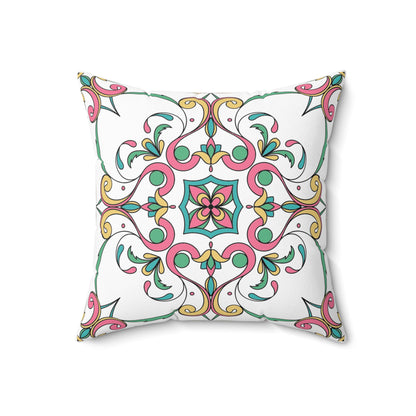 Aesthetic Spun Polyester Square Pillow