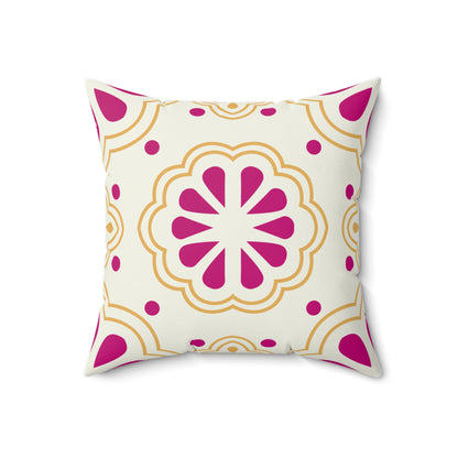 Aesthetic Spun Polyester Square Pillow