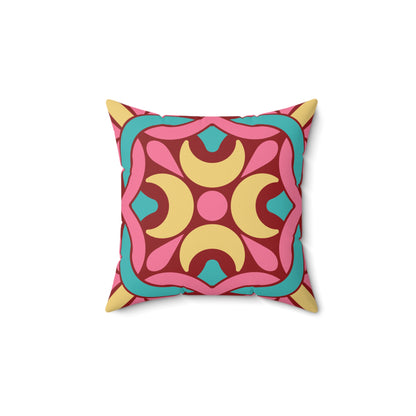 Aesthetic Spun Polyester Square Pillow