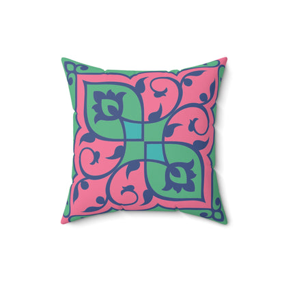 Aesthetic Spun Polyester Square Pillow