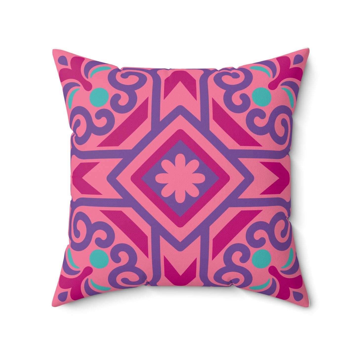 Aesthetic Spun Polyester Square Pillow