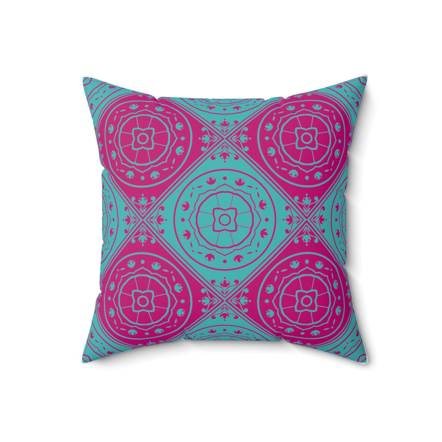 Aesthetic Spun Polyester Square Pillow