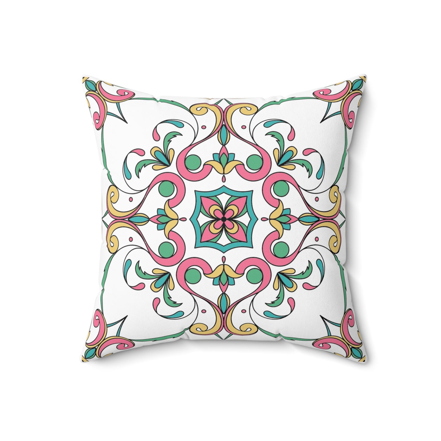 Aesthetic Spun Polyester Square Pillow