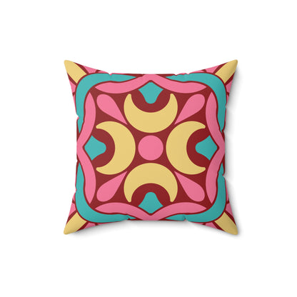 Aesthetic Spun Polyester Square Pillow