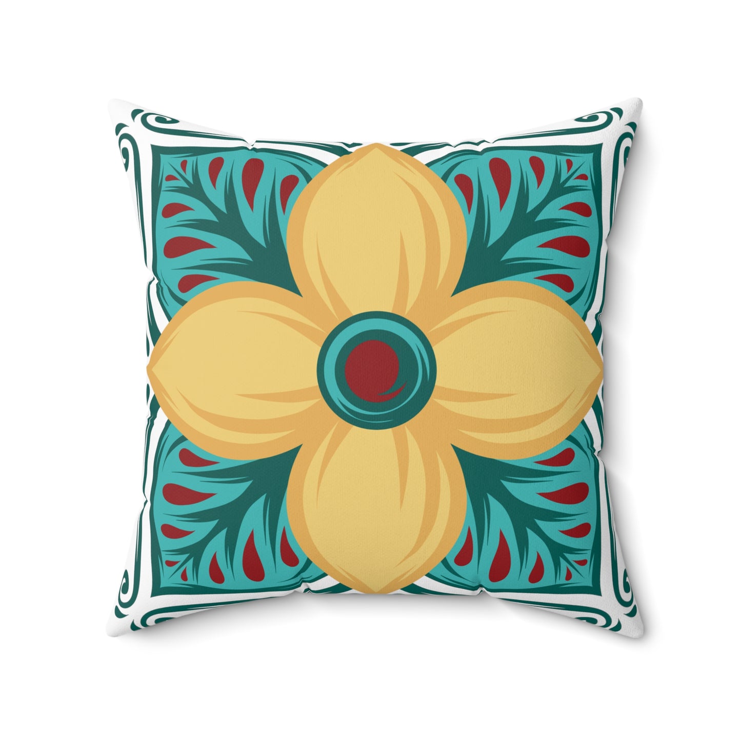 Aesthetic Spun Polyester Square Pillow