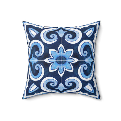 Aesthetic Spun Polyester Square Pillow