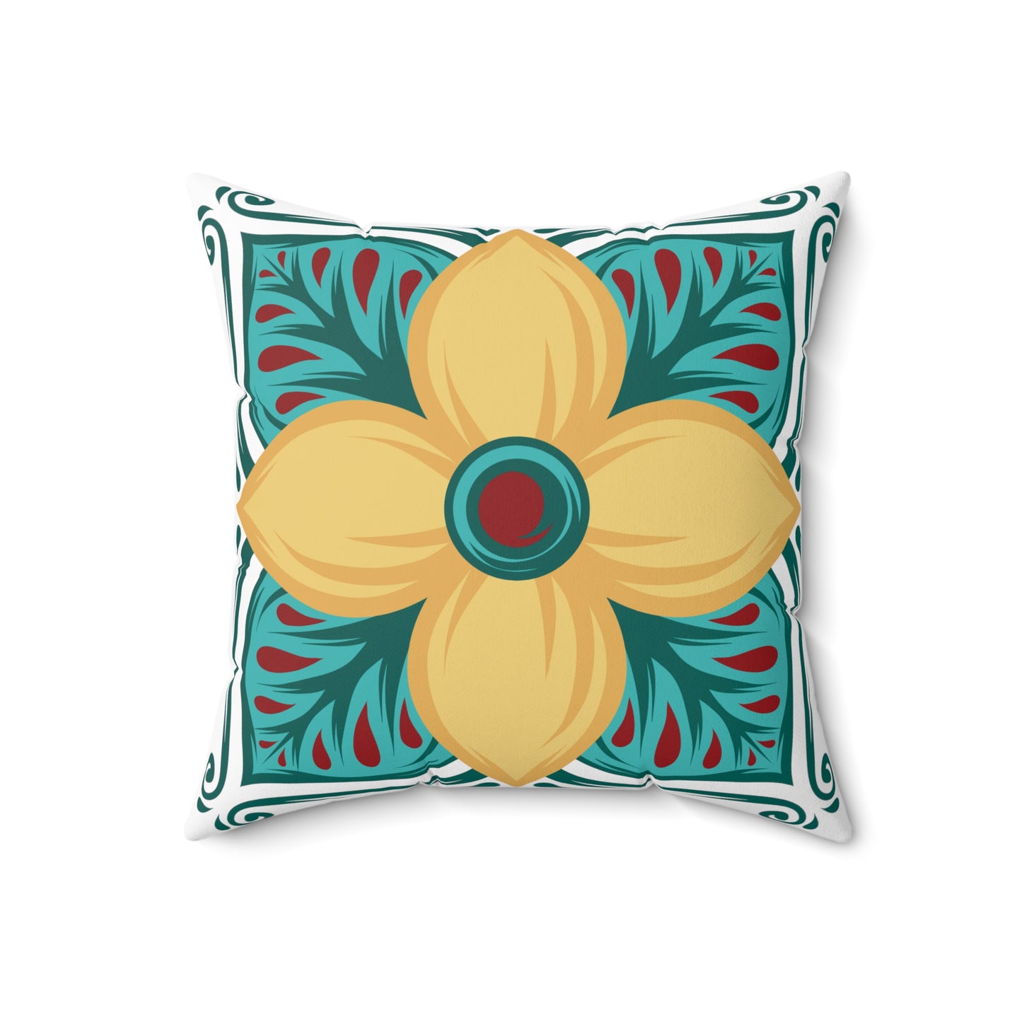 Aesthetic Spun Polyester Square Pillow