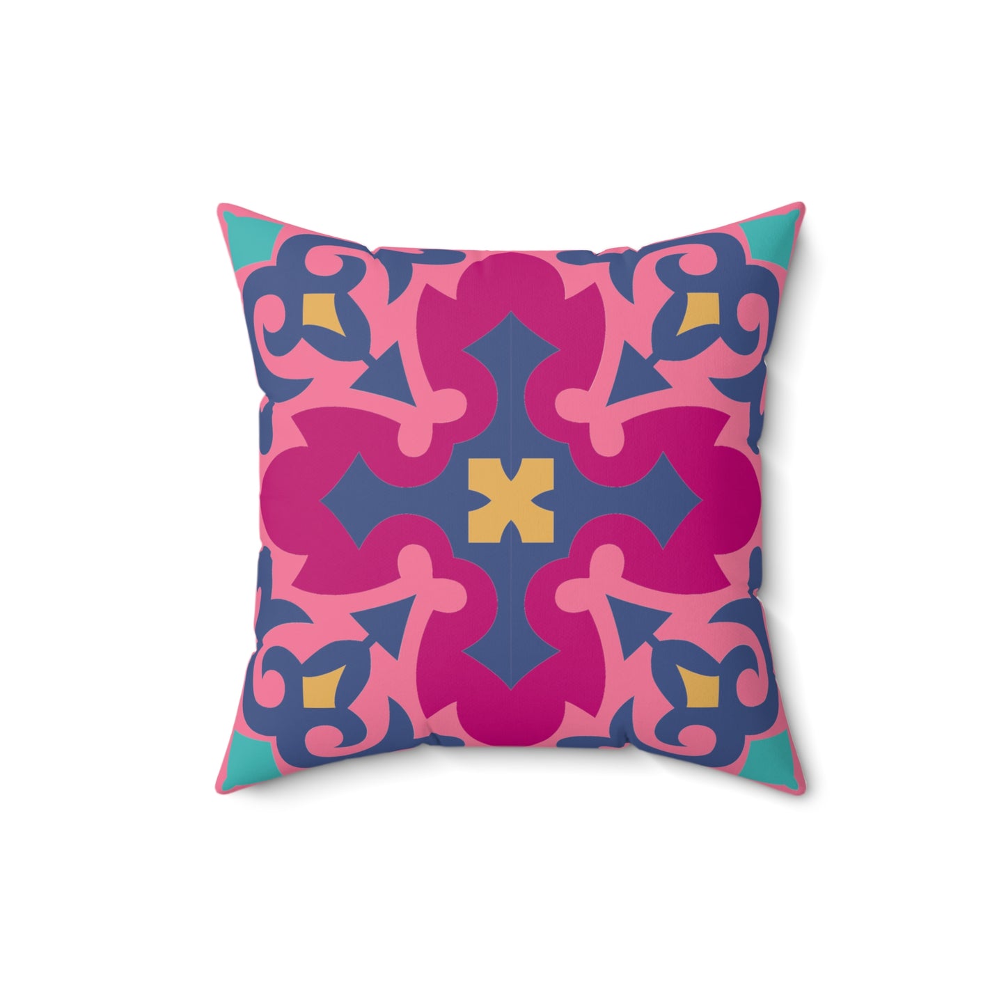 Aesthetic Spun Polyester Square Pillow