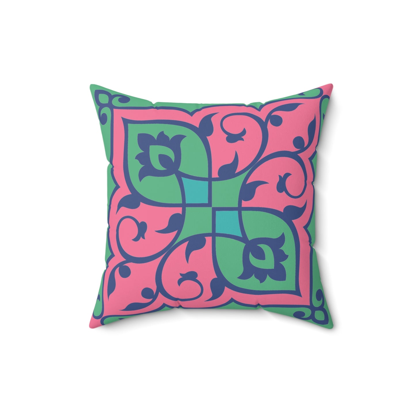 Aesthetic Spun Polyester Square Pillow