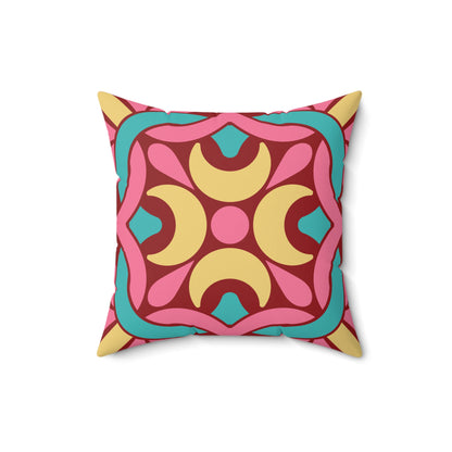 Aesthetic Spun Polyester Square Pillow