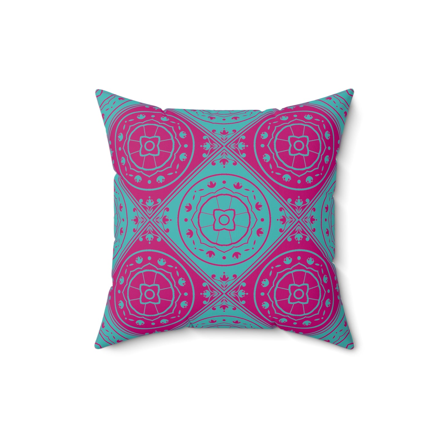 Aesthetic Spun Polyester Square Pillow