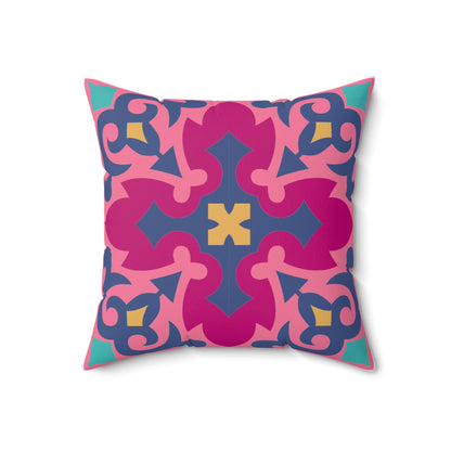 Aesthetic Spun Polyester Square Pillow